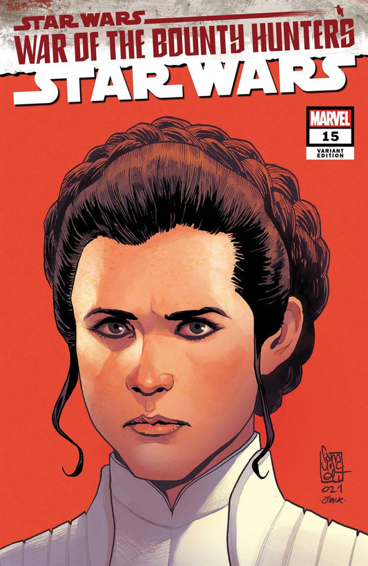 Star Wars #15 Camuncoli Headshot Var Wobh Marvel Comics Comic Book