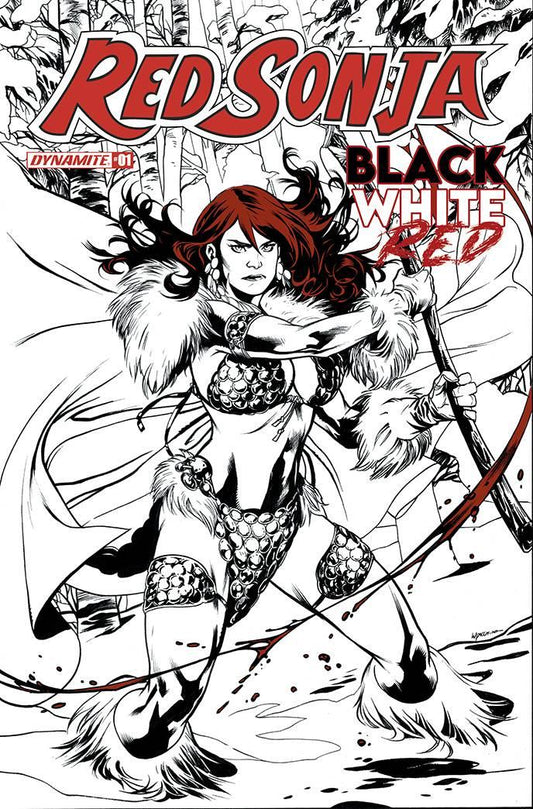 Red Sonja Black White Red #1 Cvr B Lupacchino Dynamite Comic Book