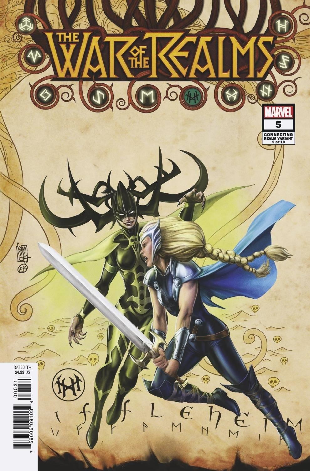 War Of Realms #5 (Camuncoli Connecting Realm Var) Marvel Comics Comic Book