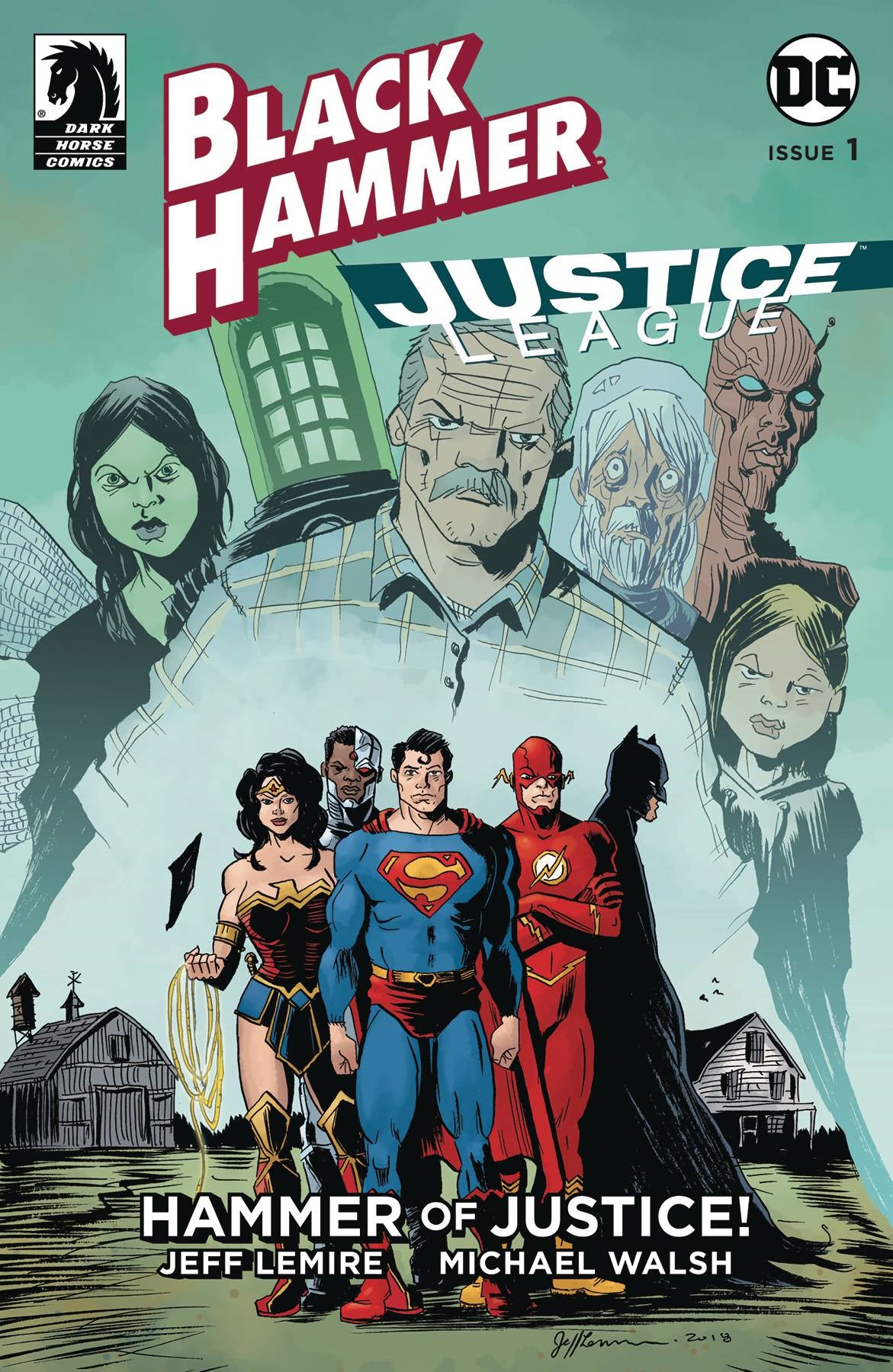Black Hammer Justice League #1 (Cvr D Lemire) Dark Horse Comics Comic Book