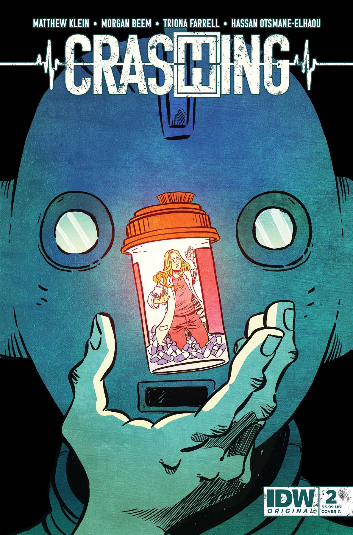 Crashing #2 Cvr A Beem (mr) (c: 1-0-0) Idw Publishing Comic Book