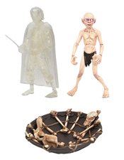 SDCC 2021 LORD OF THE RINGS DLX ACTION FIGURE BOX SET FRODO & GOLLUM