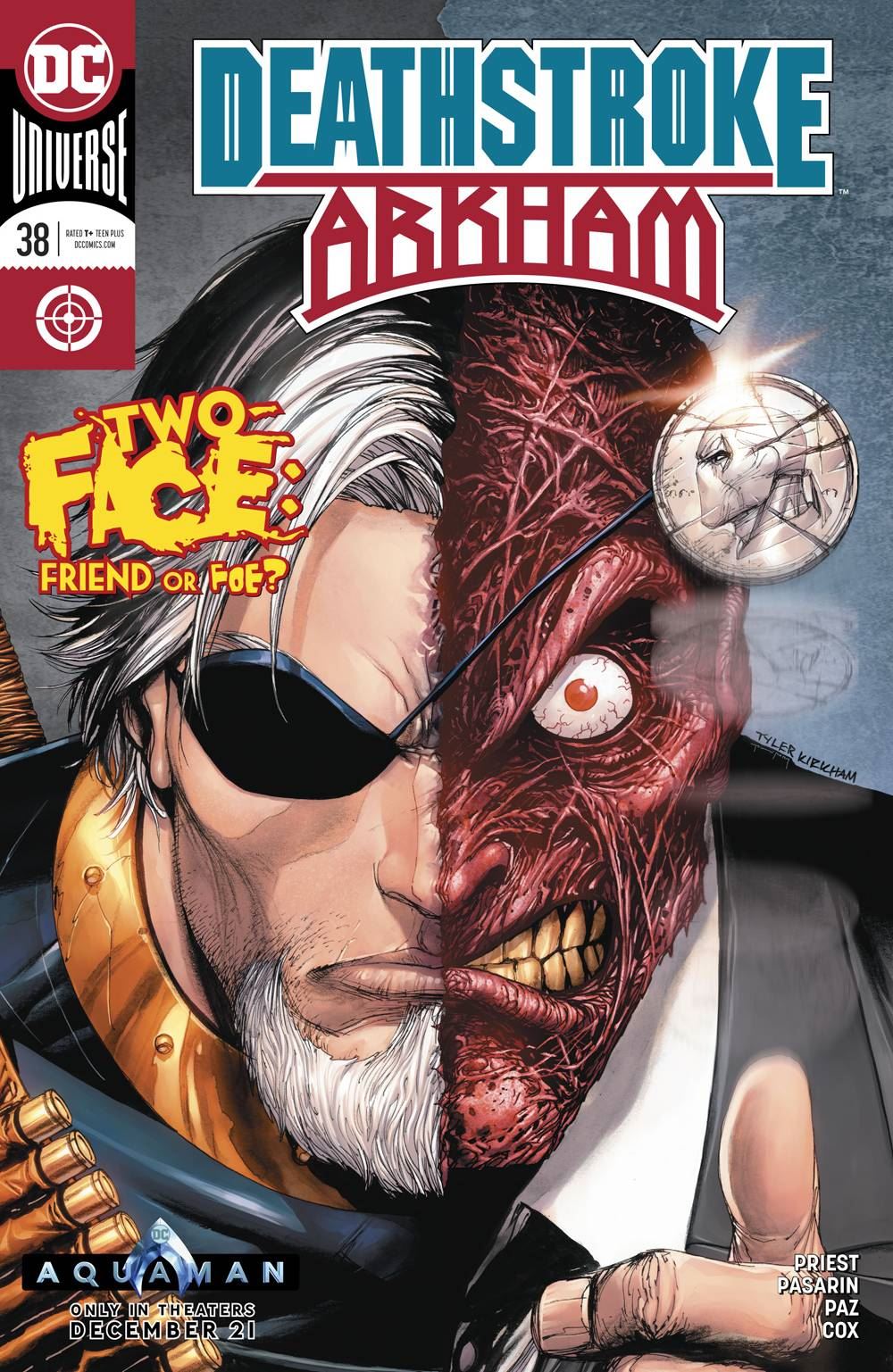 Deathstroke #38 ((arkham)) DC Comics Comic Book