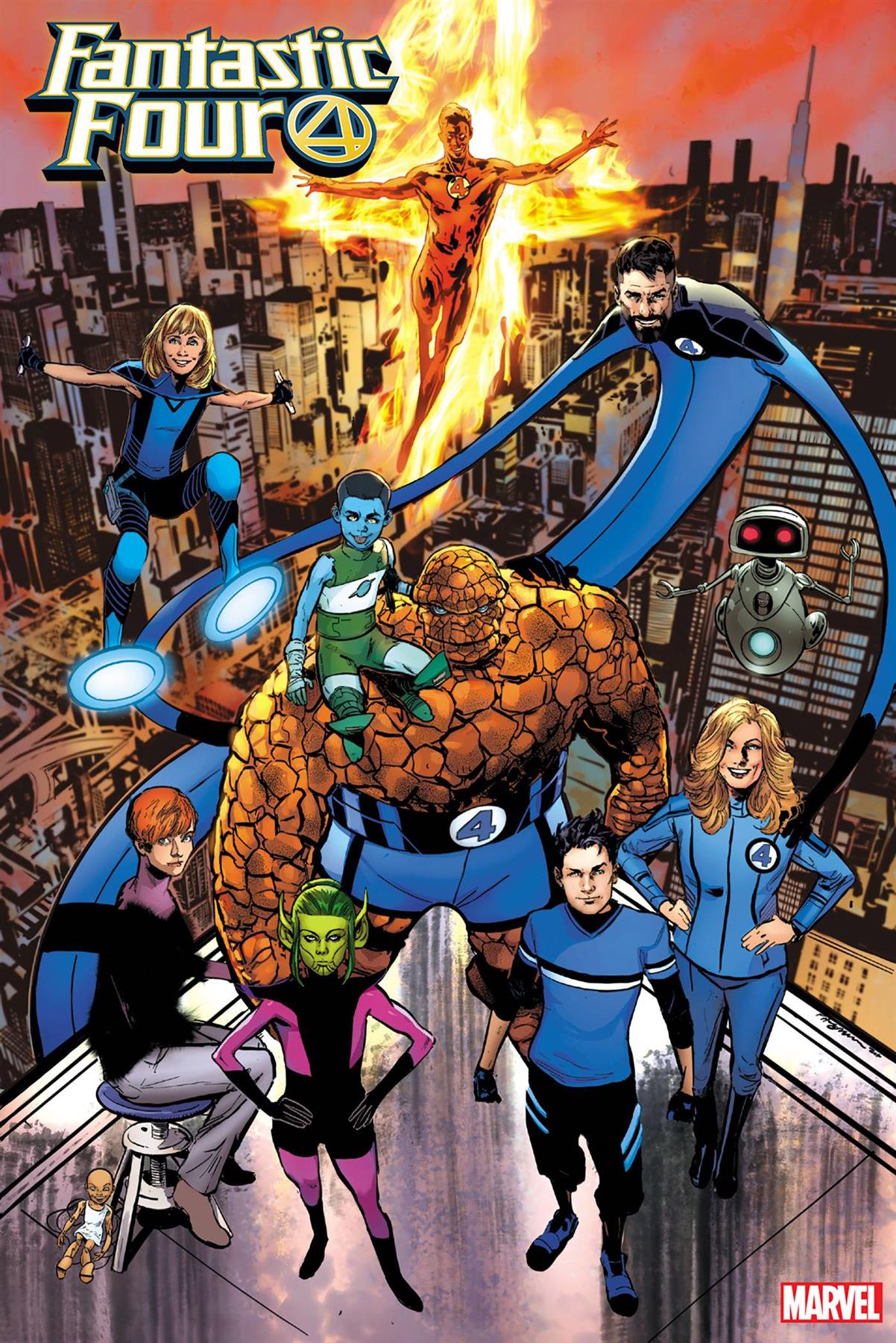 Fantastic Four #40 Jimenez Var (Jimenez Var) Marvel Prh Comic Book 2022