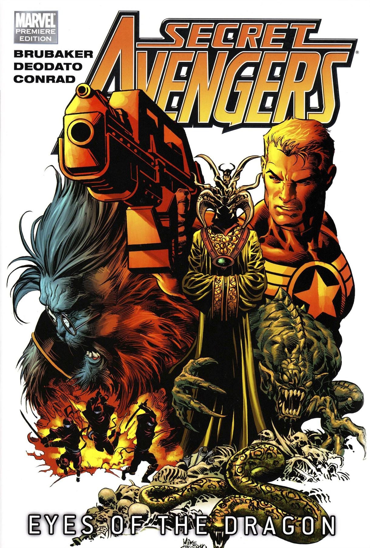 Marvel Secret Avengers, Vol. 2: Eyes of the Dragon Brubaker, Ed Hardcover Book