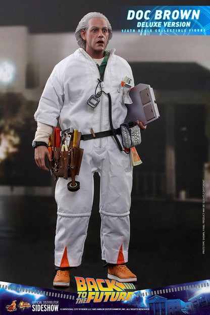 Doc Brown Deluxe Version Sixth Scale Hot Toys