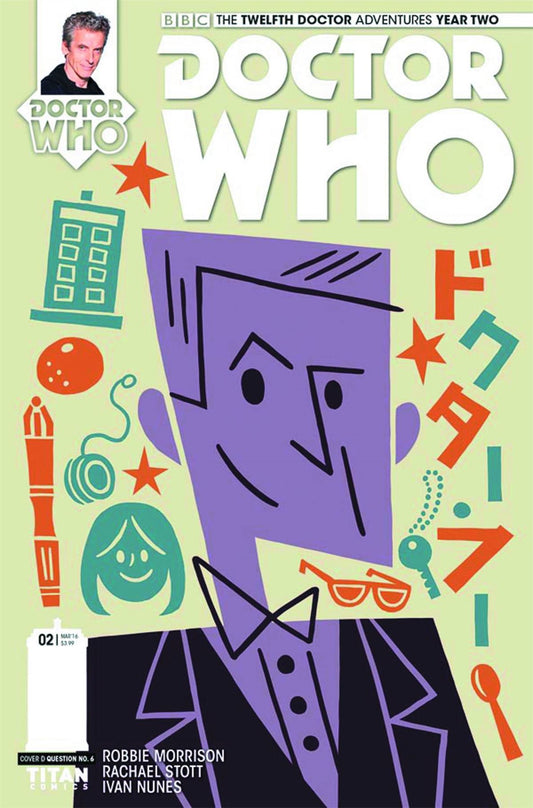 Doctor Who 12th Year Two #2 Question 6 Var (Question 6 Var) Titan Comics Comic Book