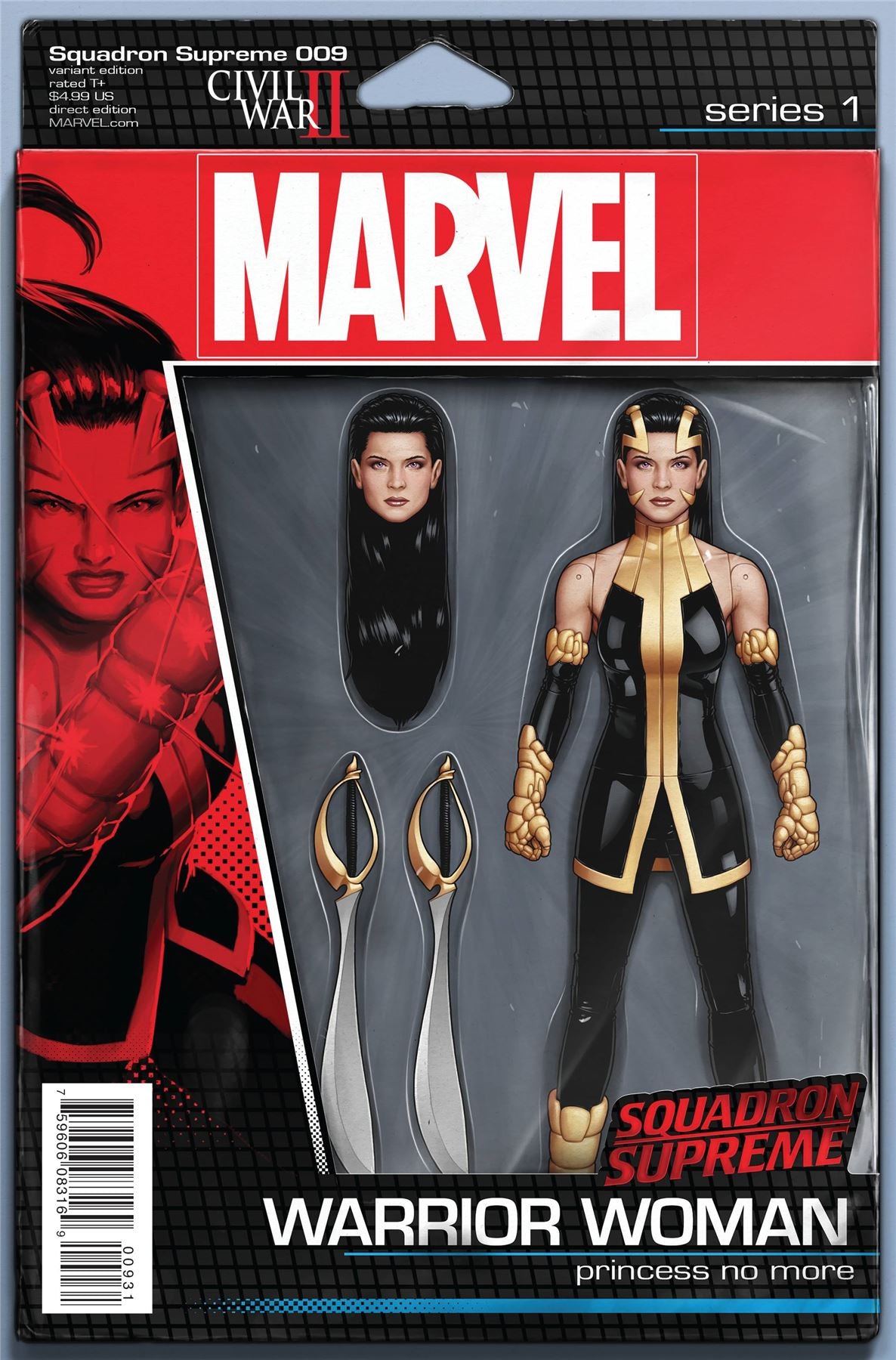 Squadron Supreme #9 Christopher Action Figure Var (Christopher Action Figure Var) Marvel Comics Comic Book