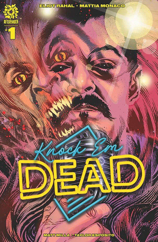 Knock Em Dead #1 15 Copy Tony Harris Incv (15 Copy Tony Harris Incv) Aftershock Comics Comic Book 2020