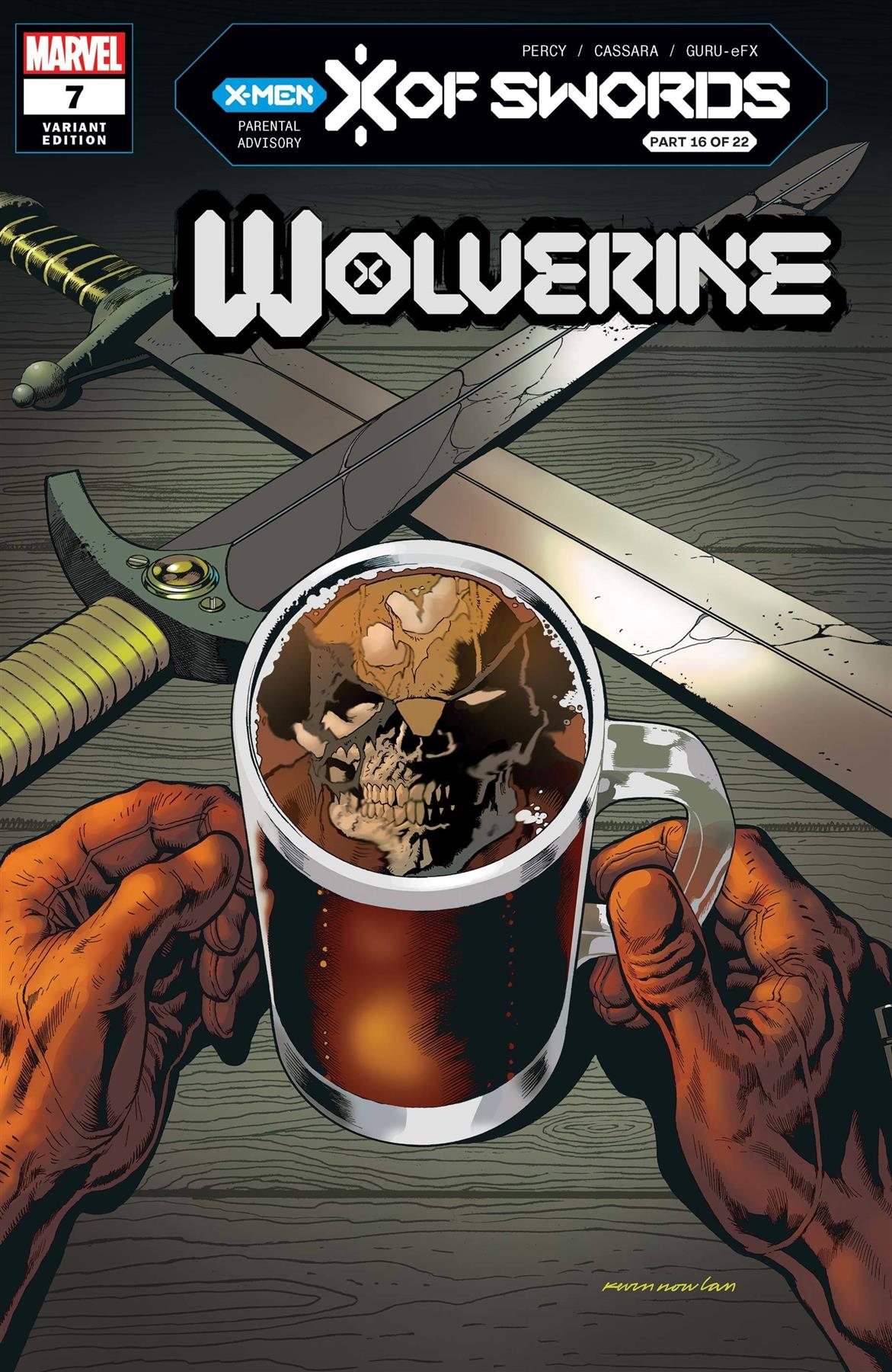 Wolverine #7 Nowlan Var Xos (Nowlan Var Xos) Marvel Comics Comic Book 2020