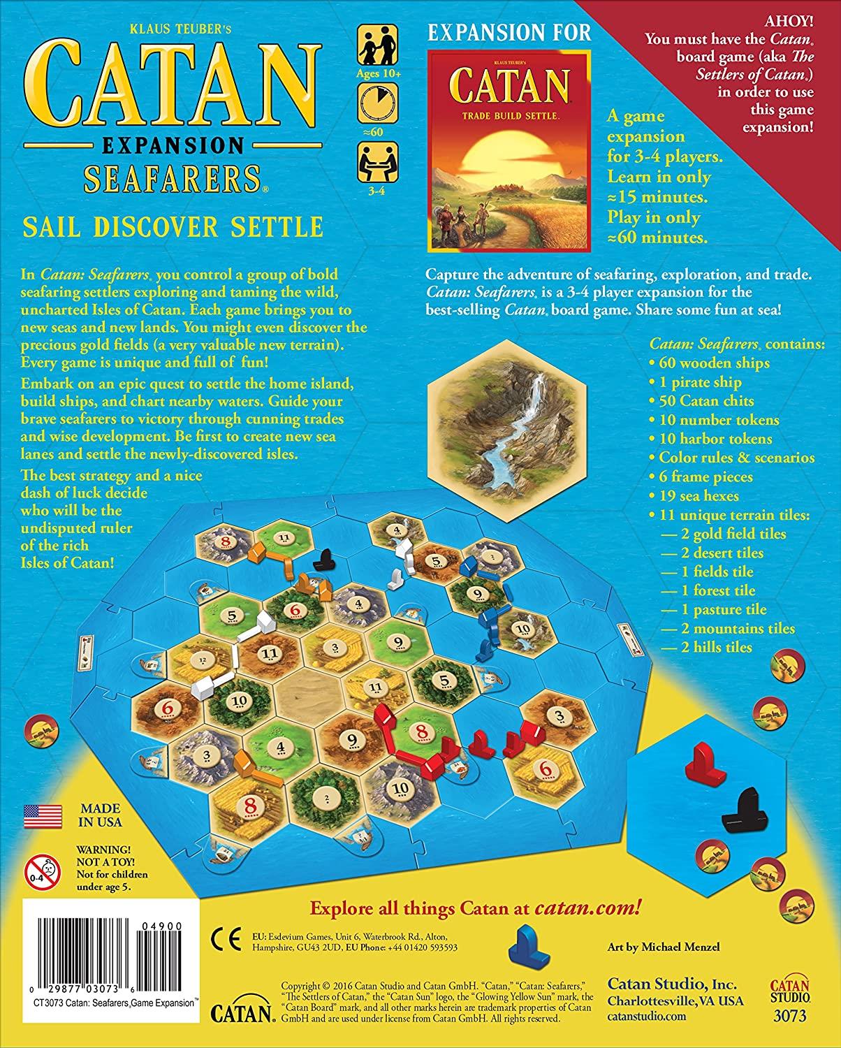 Catan Exp: Seafarers Board Game by Catan Studio