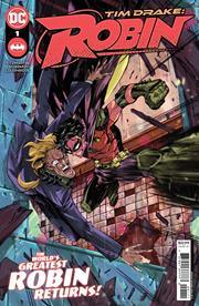 Tim Drake Robin #1 Cvr A Ricardo Lopez Ortiz DC Comics Comic Book