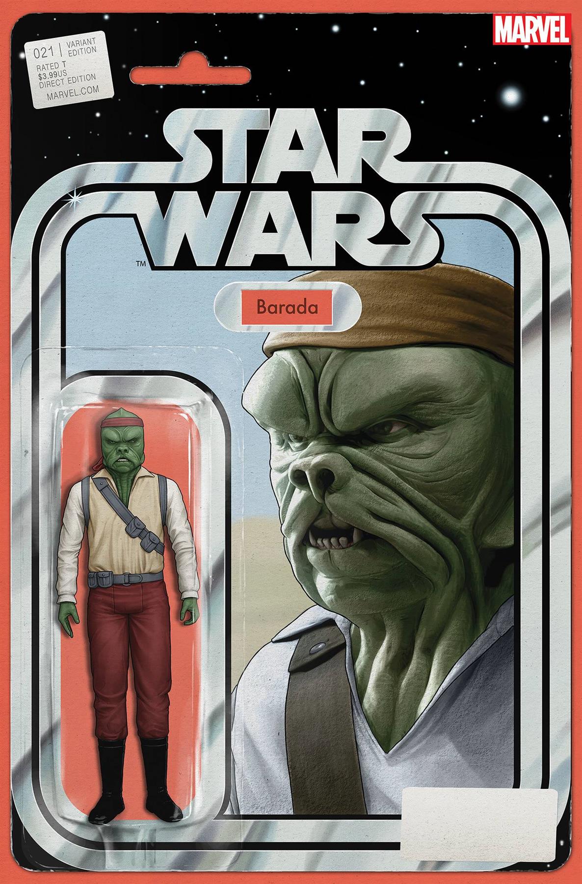 Star Wars #21 Christopher Action Figure Var (Christopher Action Figure Var) Marvel Prh Comic Book 2022