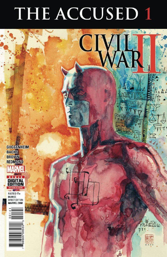 Accused #1 Marvel Comics Comic Book
