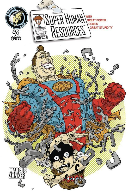 Super Human Resources #2 Cvr B Callahan (Cvr B Callahan) Action Lab Entertainment Comic Book