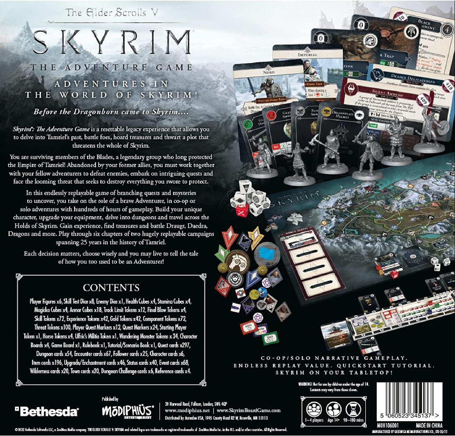 The Elder Scrolls: Skyrim Adventure Board Game by Modiphius Entertainment