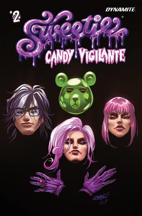 Sweetie Candy Vigilante #2 Cvr G Foc Rock Album Homage (mr) Dynamite Comic Book