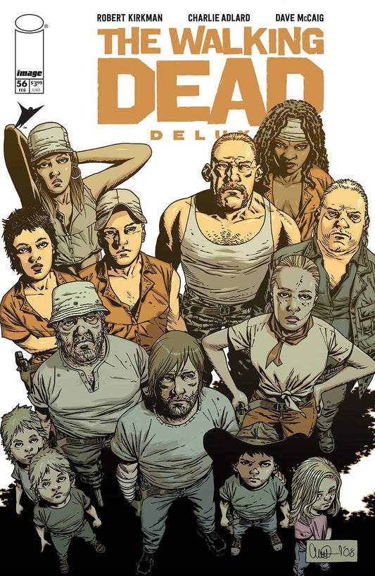 Walking Dead Dlx #56 Cvr B Adlard & Mccaig (mr) Image Comics Comic Book