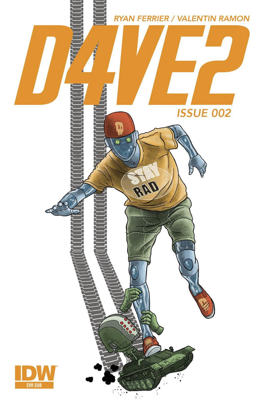 D4ve2 #2 (Subscription Var) Idw Publishing Comic Book