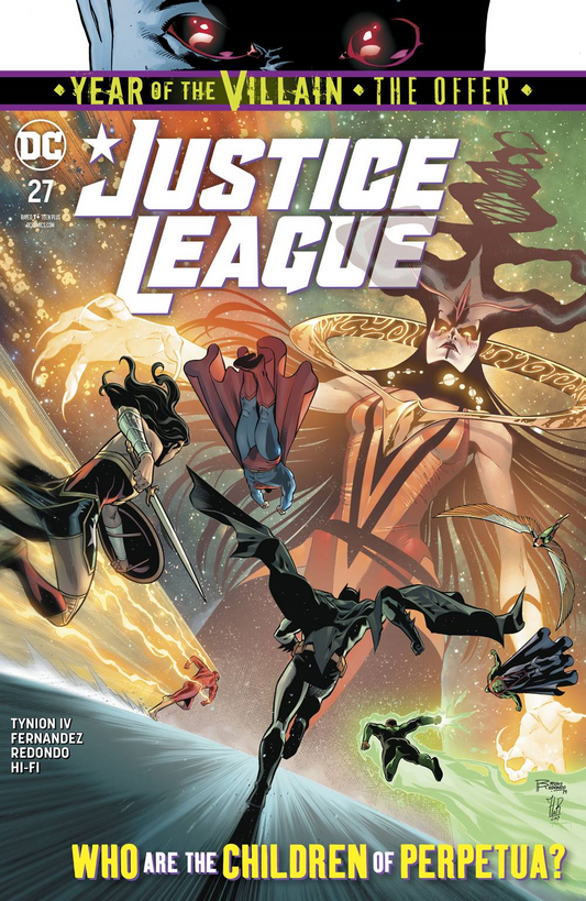 Justice League #27 (Yotv Var Ed The Offer) DC Comics Comic Book