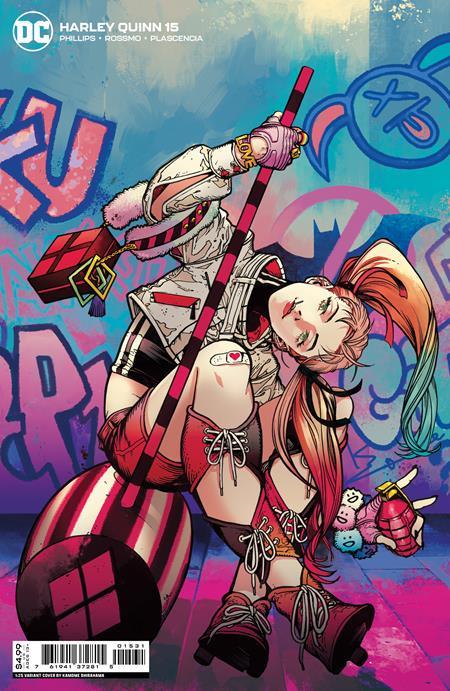 Harley Quinn #15 Cvr C Inc 1:25 Kamome Shirahama Card Stock Var DC Comics Comic Book