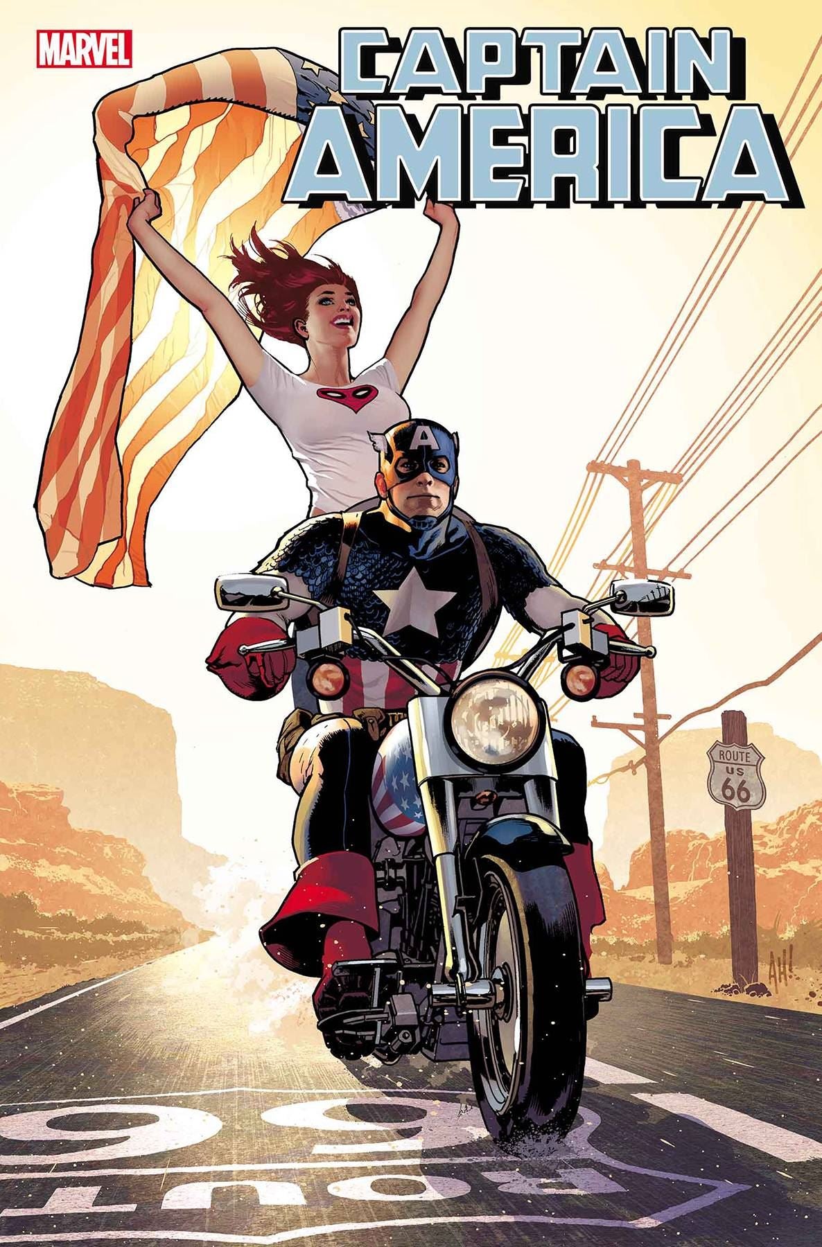 Captain America #15 Hughes Mary Jane Var (Hughes Mary Jane Var) Marvel Comics Comic Book