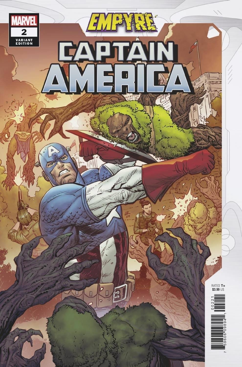Empyre Captain America #2 (Luke Ross Var) Marvel Comics Comic Book 2020