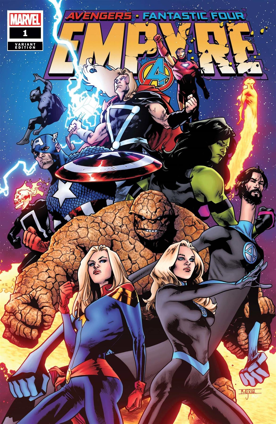 Empyre #1 (Artist B Var) Marvel Comics Comic Book 2020