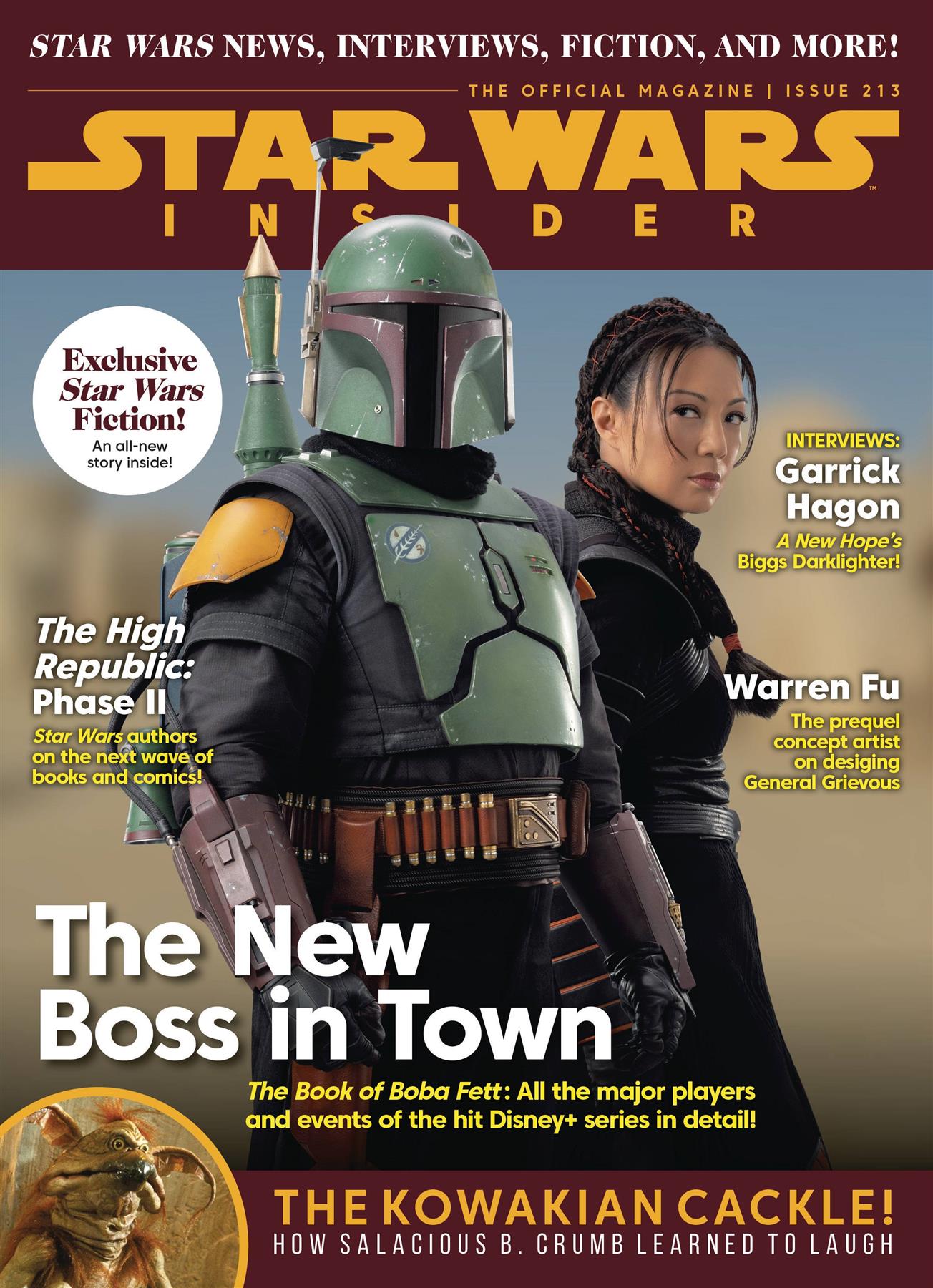 Star Wars Insider #213 Newsstand Ed Titan Comics Comic Book