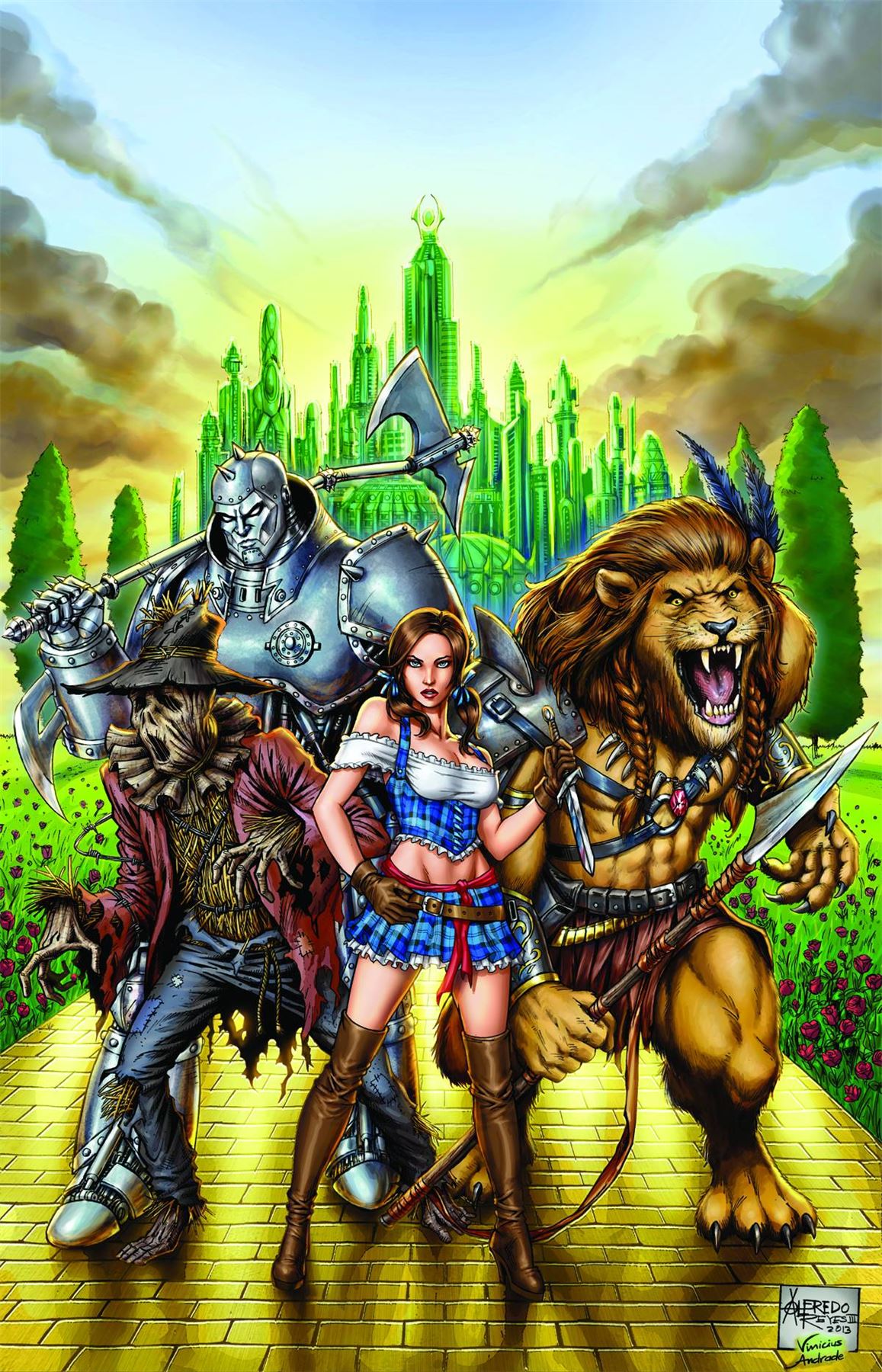 Gft Oz #5 (of 6) B Cvr ReyesZenescope Comics Comic Book