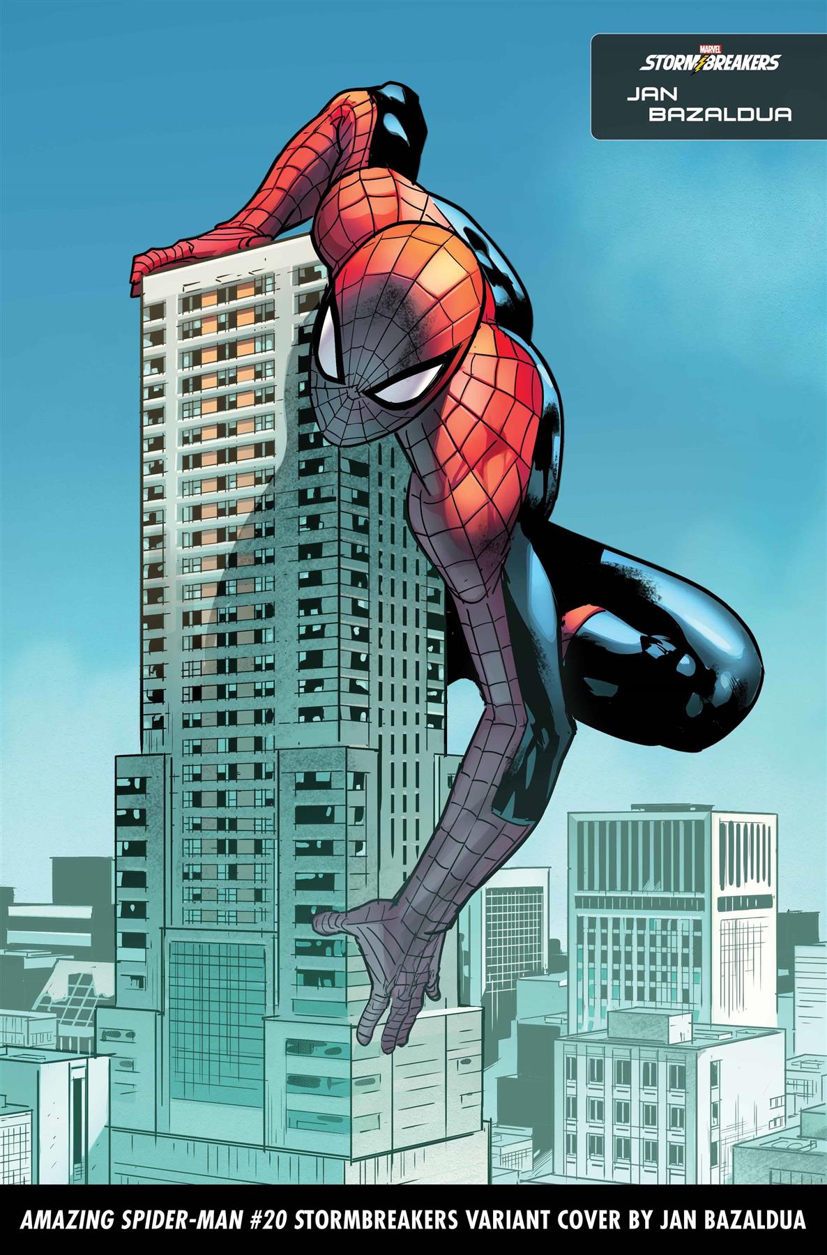 Amazing Spider-man #20 Bazaldua Stormbreakers Var (Bazaldua Stormbreakers Var) Marvel Prh Comic Book 2023