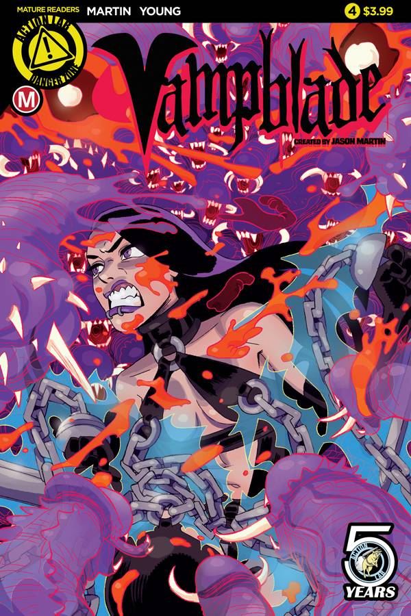 Vampblade #4 Cvr A Young (Cvr A Young) Action Lab - Danger Zone Comic Book