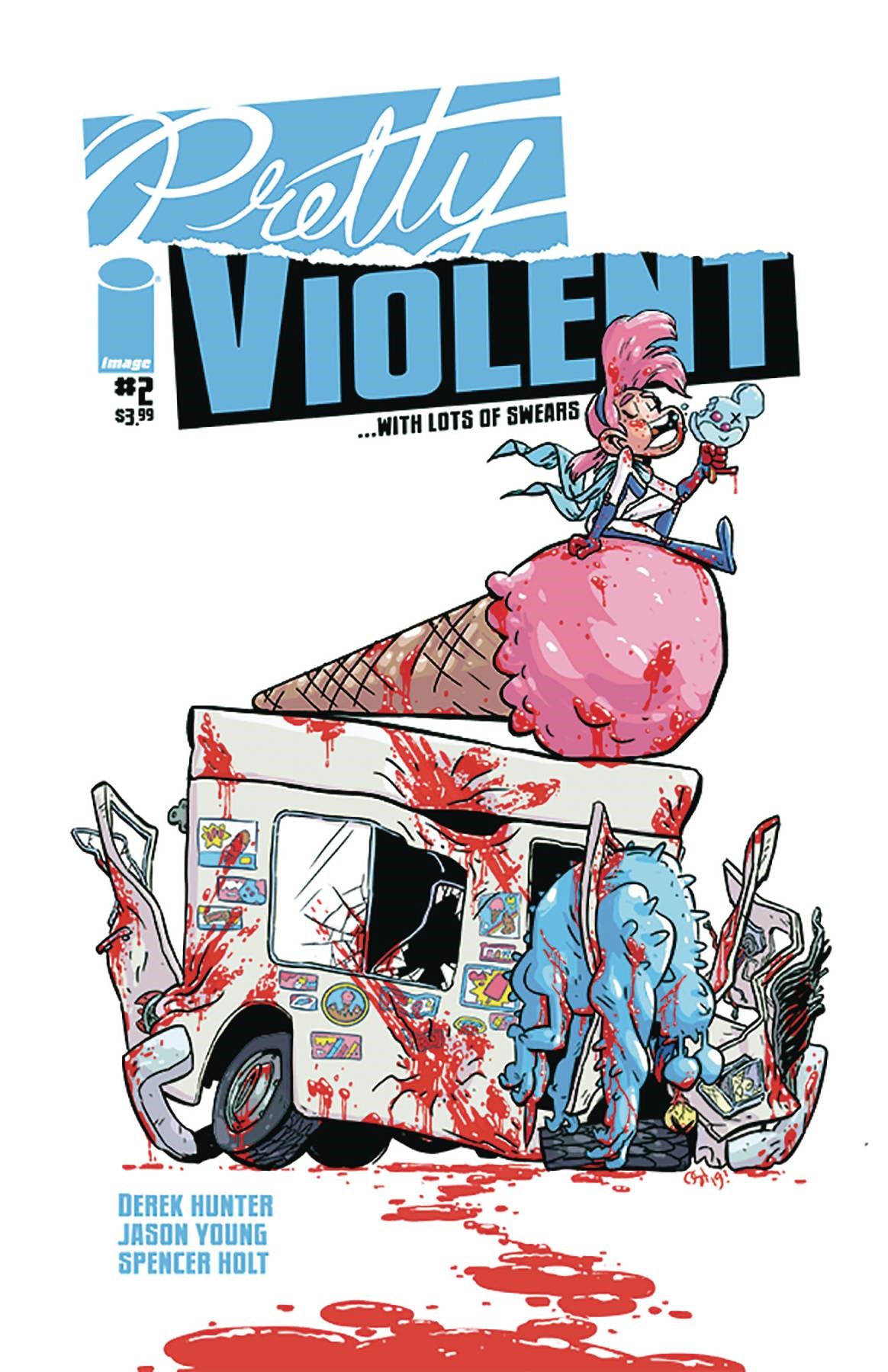 Pretty Violent #2 Image Comics Comic Book