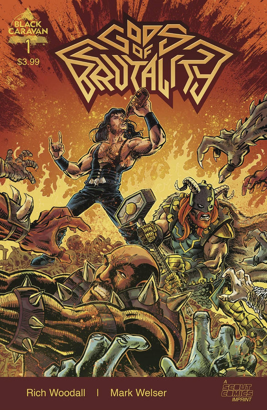 Gods Of Brutality #1 (of 4) Cvr A Welser Scout Comics Comic Book