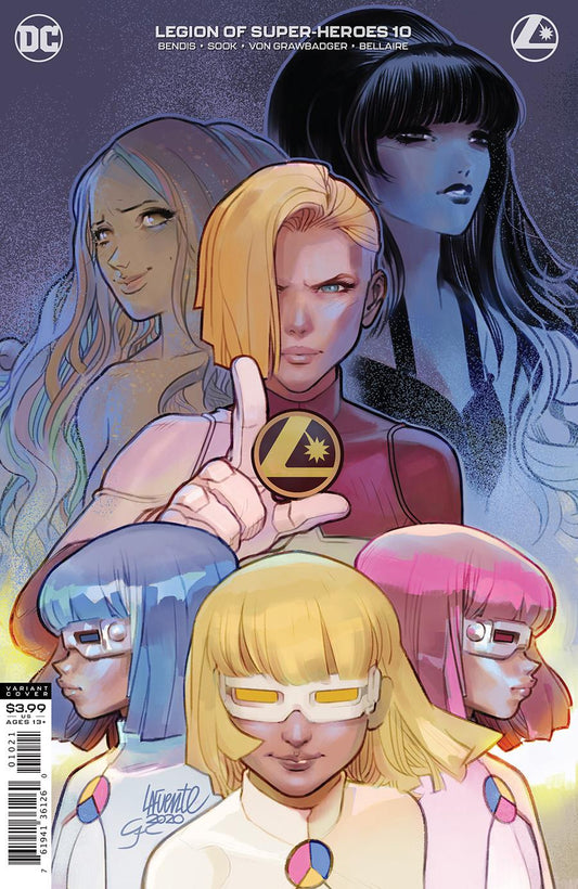 Legion Of Super Heroes #10 Darko Lafuente Var Ed (Darko Lafuente Var Ed) DC Comics Comic Book 2020