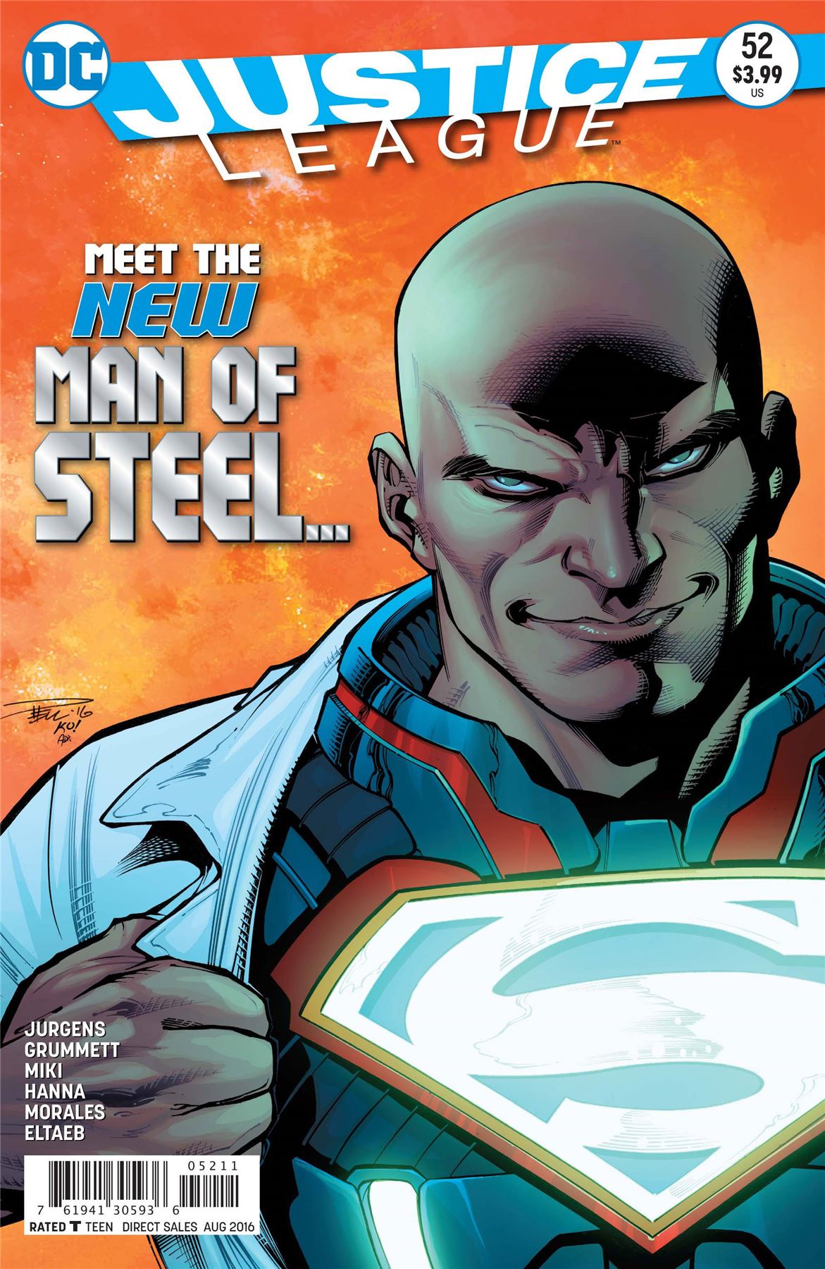 Justice League #52 () DC Comics Comic Book