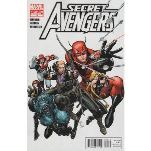 Secret Avengers #22 "2nd Print Variant- The All-new Era  Marvel Comics Comic Book