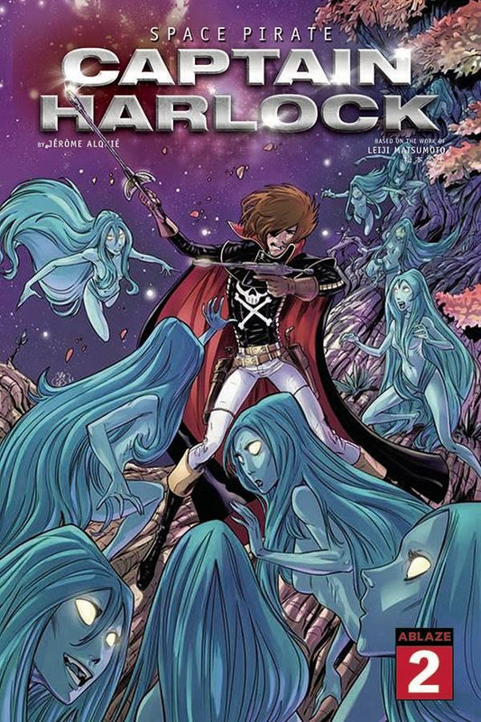 Space Pirate Capt Harlock #2 Cvr E Philippe cAblaze Comic Book