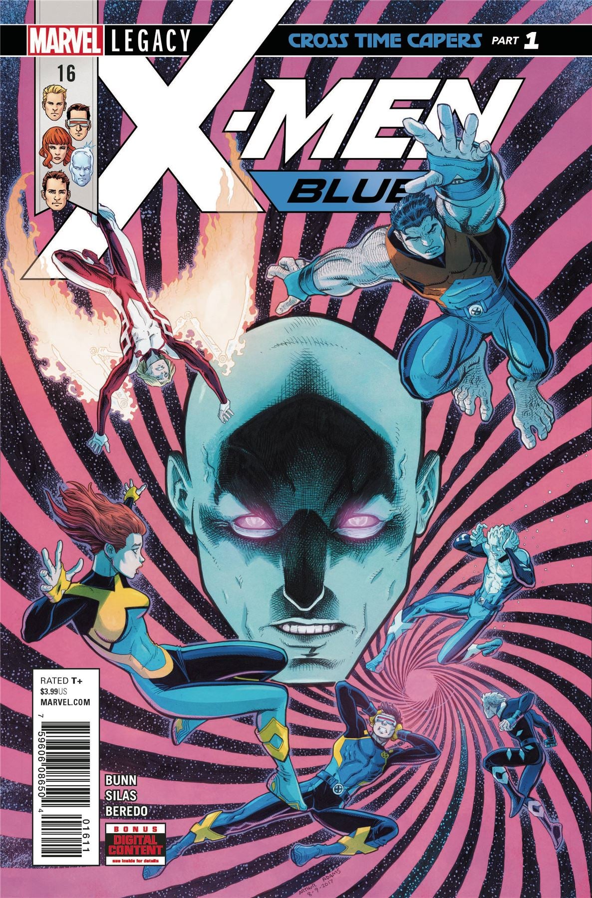 X-men Blue #16 (Leg) Marvel Comics Comic Book