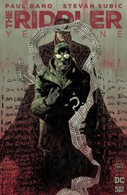 Riddler Year One #1 Second Printing Cvr A Jim Lee (mr) DC Comics Comic Book