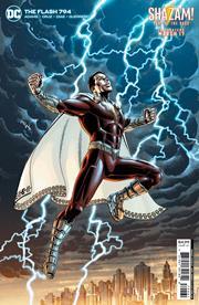 Flash #794 Cvr D Jerry Ordway & Alex Sinclair Shazam Fury Of The Gods Movie Card Stock Var (one-minute War) DC Comics Comic Book