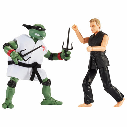 Tmnt X Cobra Kai Raphael Vs John Kreese Aciton Figure 2pack