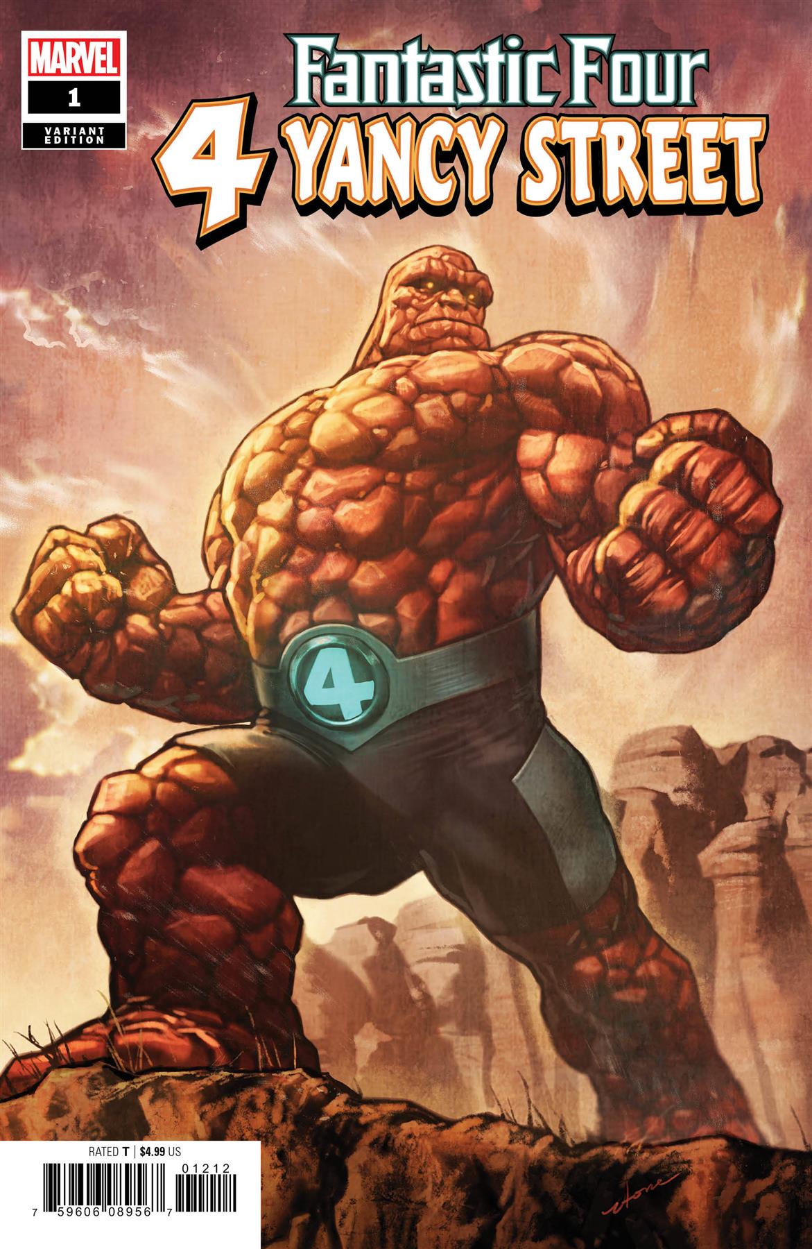Fantastic Four 4 Yancy Street #1 (Stonehouse Var) Marvel Comics Comic Book