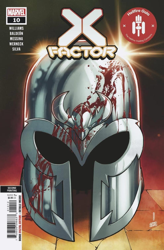 X-factor #10 2nd Ptg Baldeon Var Gala Marvel Comics Comic Book