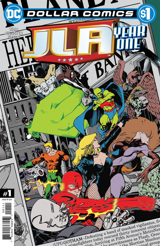 Dollar Comics Jla Year One #1 () DC Comics Comic Book 2020