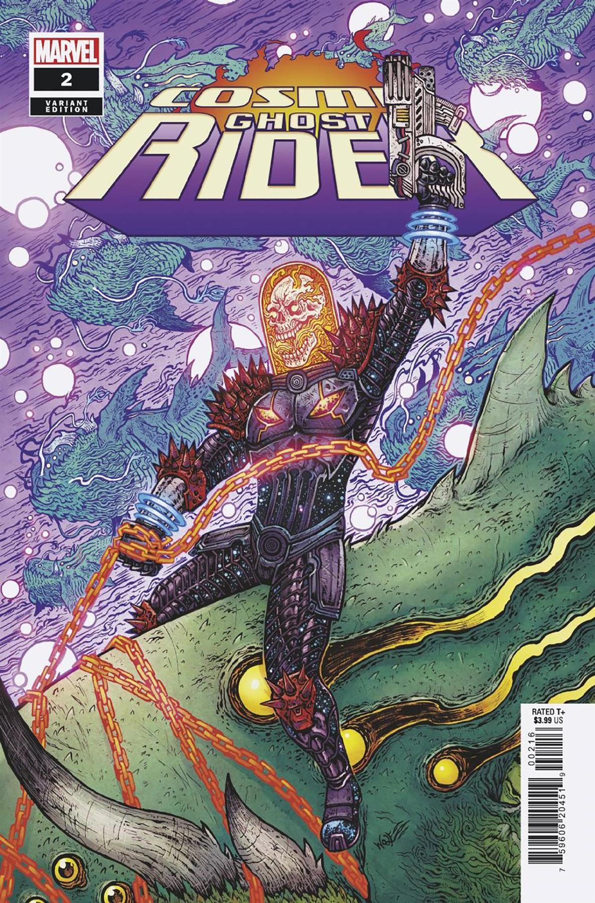 Cosmic Ghost Rider #2 25 Copy Incv Wolf Var Marvel Prh Comic Book () Marvel Prh Comic Book