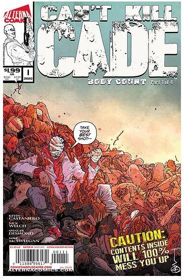 Can't Kill Cade Body Count #1 of 4 Alterna Comics Comic Book 2020
