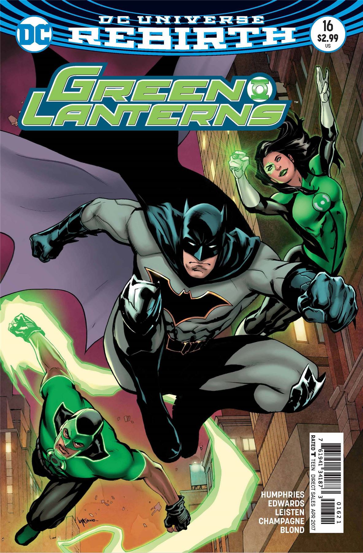 Green Lanterns #16 (Var Ed) DC Comics Comic Book