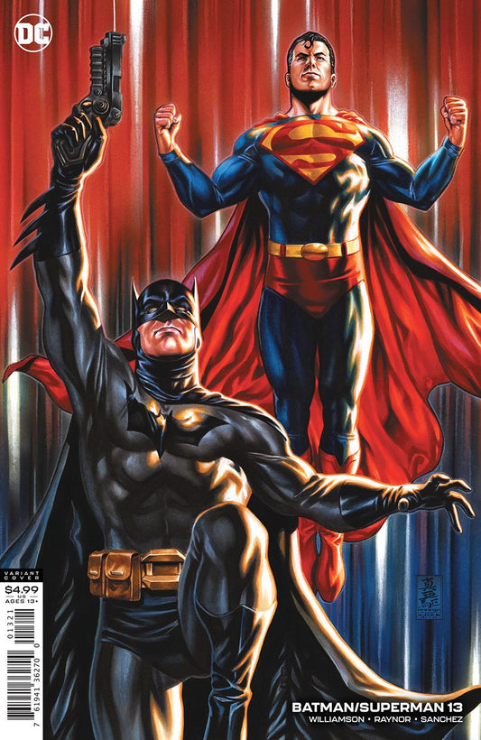 Batman Superman #13 (Card Stock Mark Brooks Var Ed) DC Comics Comic Book 2020