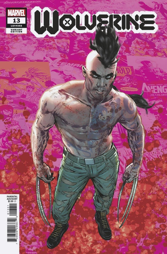 Wolverine #13 Jimenez Pride Month Var Gala Marvel Comics Comic Book